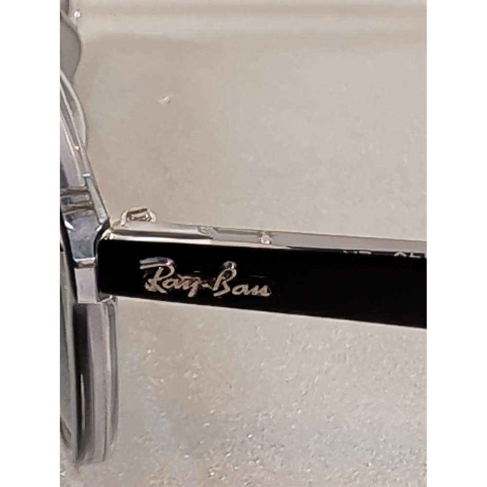 Ray-Ban Wayfarer II RB2185 1294/3M Black Sunglasses 55mm Made in Italy - Picture 7 of 12